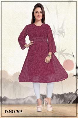 TRENDY HAVISHA VOL.0.1 Kurti exporters in Ahmedabad