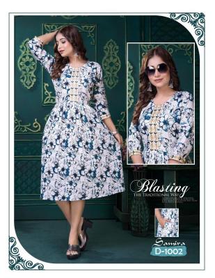 TRENDY SAMIRA Kurti manufacturers in Surat