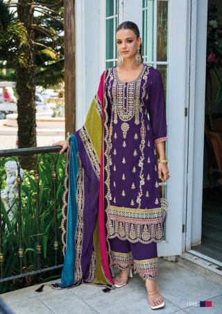 Eba Rayana Chinon Salwar Kameez manufacturers in Gujarat