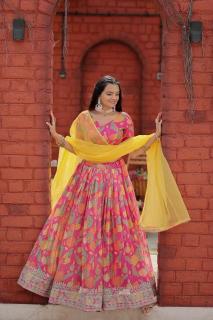 Gulnaz festival Designer Lehenga Choli  exporters in Bangalore