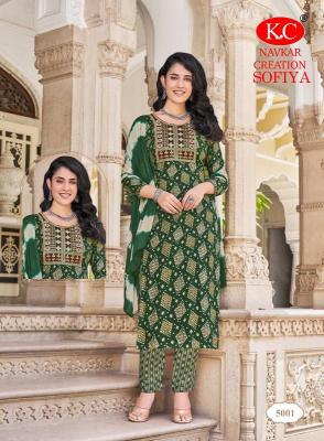 NAVKAR SOFIYA VOL 5 Kurti exporters in Gujarat