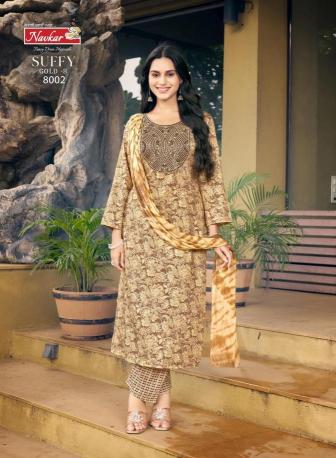 NAVKAR SUFFY GOLD Vol 8 Wholesale Kurti suppliers