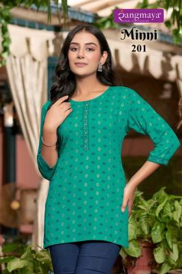 Rangmaya Minni Vol 2 Wholesale Kurti online shopping