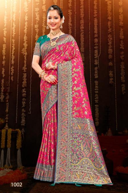 Saroj Kashmiri silk vol.1 50*600 silk saree for Women