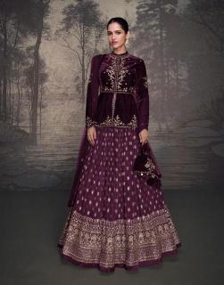 Sayuri Glam Velvet Top Designer Lehenga Choli wholesale market in Surat