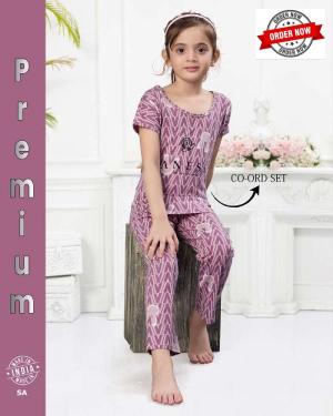 SUMMER SPECIAL KIDS VOL.KN-K316A Night Suits manufacturers in Bangalore