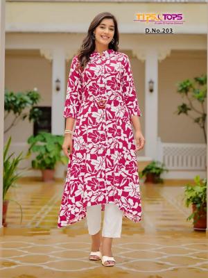 Tips & Tops Grassy Vol 2 Kurti distributors in Bangalore