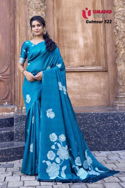 Umang Gulmour 523 Cotton Saree market in Kolkata