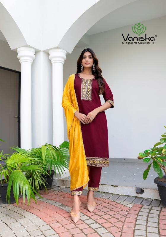 Vaniska Fiza Vol 2 Kurti manufacturers in India