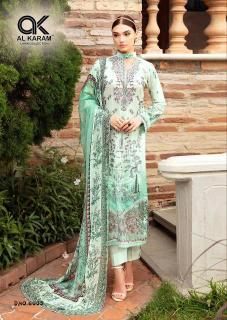 Al Karam Queens Court Vol 6 Cotton dress material wholesale