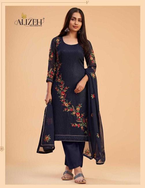 Alizeh Zaida Vol 12 Wholesale Salwar Suits