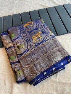 Aririddhs Pure Soft Banarasi Matka Silk sarees wholesaler in Ahmedabad