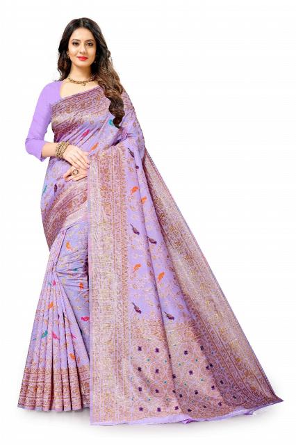 Artriddh murthy NX-48 Soft Silk purple Wholesale saree suppliers in Surat