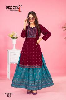 Deecee Rang Riti Surat Kurti market