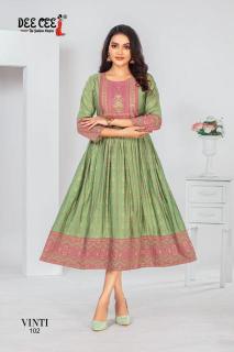 Deecee Vinti Wholesale Kurti suppliers in Surat