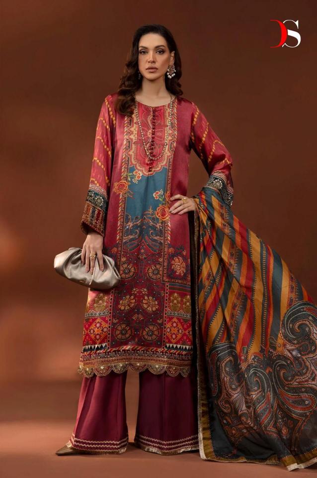 Deepsy Mariab Silk Designer Salwar Kameez