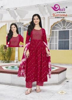 Devi Kareena Vol-1 Wholesale Kurtis in Kolkata