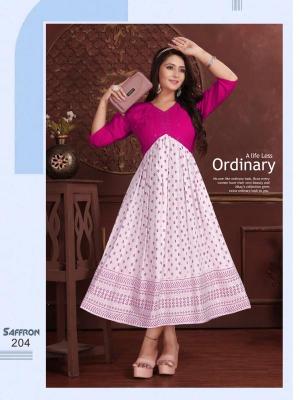 FASHION TALK SAFFRON VOL.0.2.1 Kurti wholesale market in Bangalore