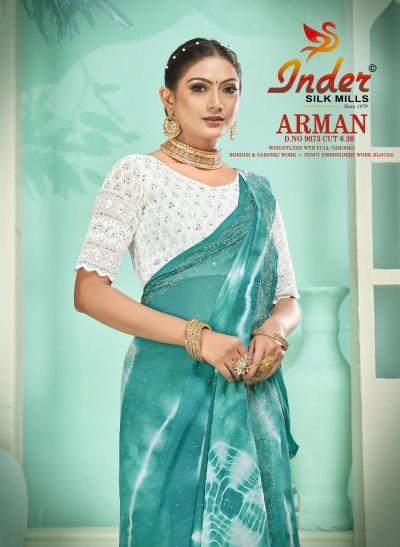 INDER SILK MILLS ARMAN 9073 Surat wholesale saree online