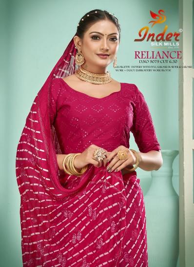 INDER SILK MILLS RELIANCE 9079 Wholesale saree online