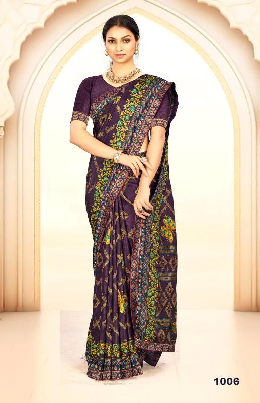 INDER SILK MILLS Zoom 9121 Designer saree wholesale