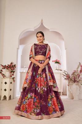 Lotus Vol - 1 6008 Wine Lehenga Choli wholesale distributors