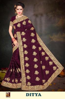 Ronisha Ditya Saree supplier in Ahmedabad