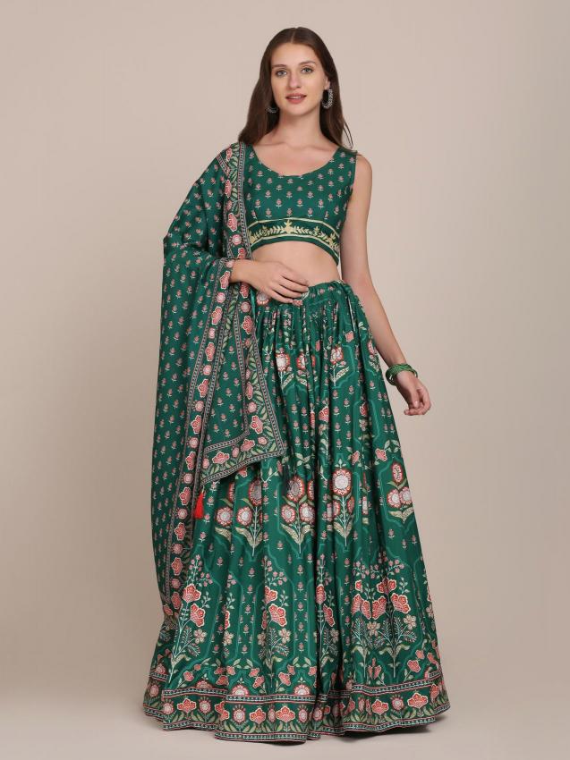 Sabella Jf 1517 Crepe Printed Fancy Fashid Lehenga Choli wholesale market