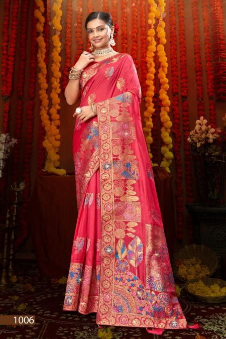 Saroj Raas Dola Sarovski vol.3 Wholesale sarees online