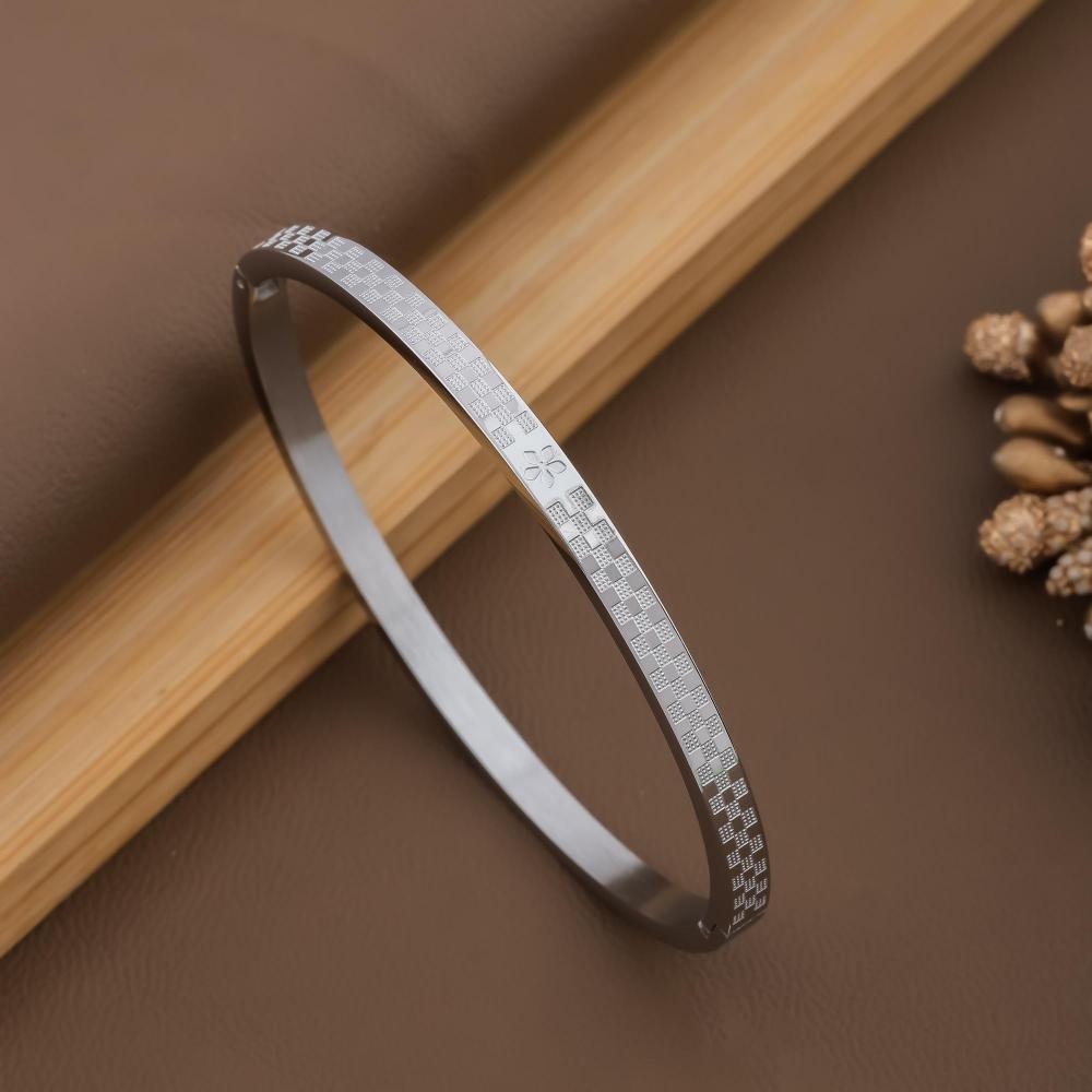 Simple Silver Bracelet Vol 2 for Men & Women Cheap imitation jewelry suppliers in Bangalore