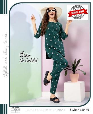 SUMMER SPECIAL VOL.BN 617 Night Suits dealers in kolkata