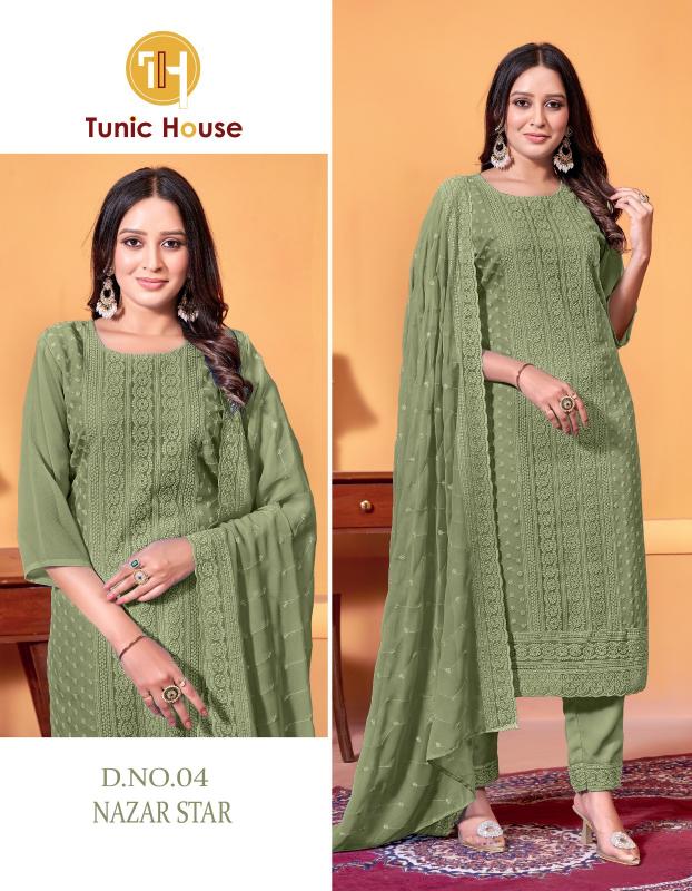 TUNIC HOUSE NAZAR STAR Green Kurti sets in Ahmedabad