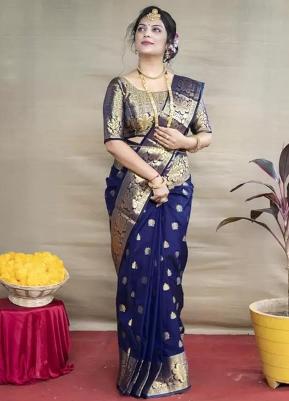 Artriddhs Black banarasi silk design sarees wholesale