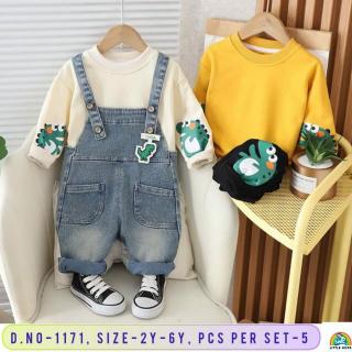 Artriddhs Little Baby 1171 Denim Dungaree Kids Wear Wholesale fashion clothing