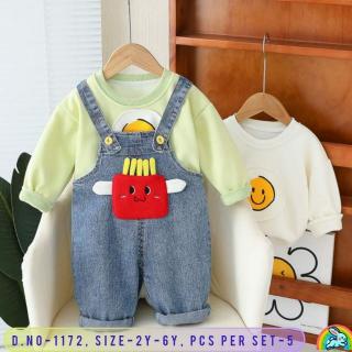 Artriddhs Little Baby 1172 Denim Dungaree Kids Wear wholesalers