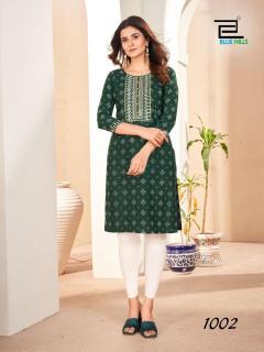 Blue Hills Royal Queen kurti wholesale market in surat