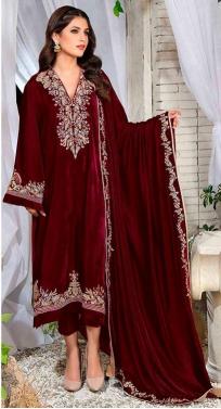 Deepsy Hit Deisgn of Velvet 23 Designer Salwar Kameez exporters