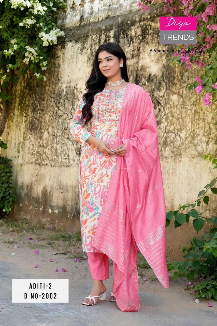 Diya Aditi Vol 2 Ladies kurtis in Hyderabad