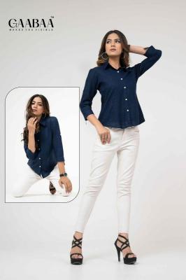 Gaabaa 2106 Cotton Viscose formal shirt suppliers in Ahmedabad