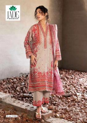 Jade Crimson Vol 11 Designer dress materials distributors in Ahmedabad