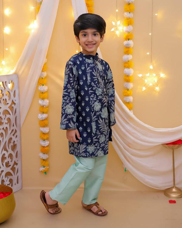 New Boys article Blue Kurta collection in Mumbai