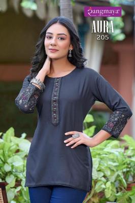 Rangmaya Aura Vol 2 Kurti supplier in Mumbai