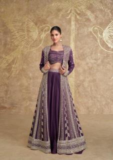 Sayuri Tyohaar Gold Indo Western manufacturers in Hyderabad