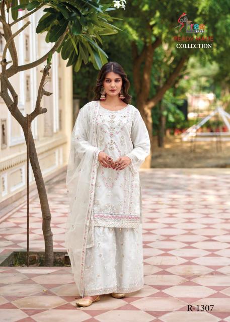 Shree Fabs 1307 organza Best salwar kameez wholesale shop in Surat