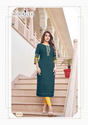 WOOGLEE Salonee Vol 7 Best Kurti suppliers in Gujarat