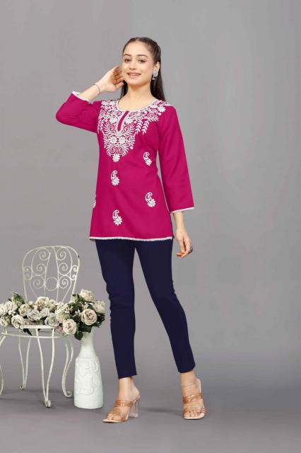 9STAR FASHION HELLO FANCY DESIGNER READYMATE KURTI  ONLINE SHOP 