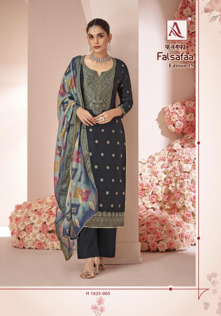  Alok Falsafaa Vol 15 Premium dress material manufacture in surat