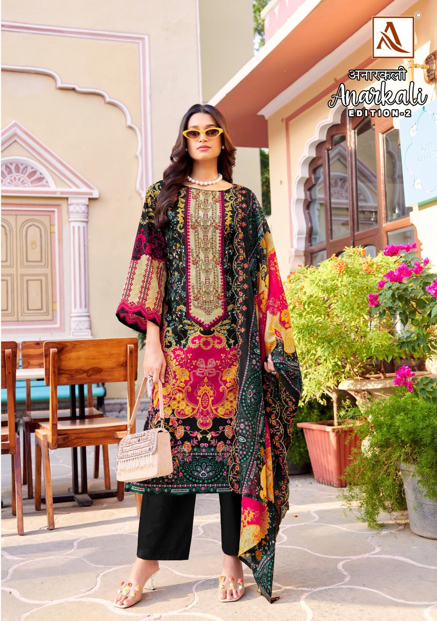 Alok Suit Anarkali 2 online pakistani cotton suits