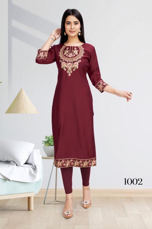 Art Riddhs Aradhiya Vetican Silk wholesale kurti market in surat