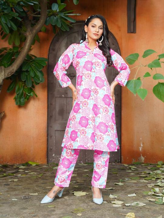 Art Riddhs Cotton Printed co ord sets wholesale india